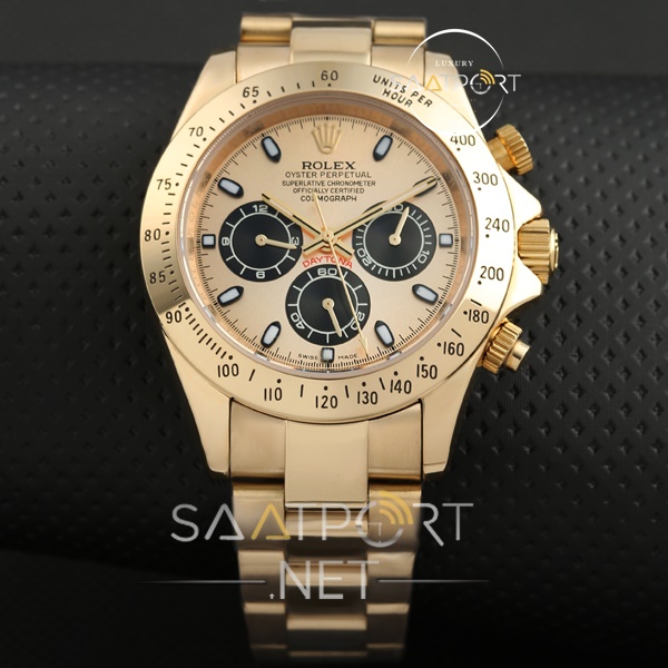 Rolex Daytona Gold Kasa Otomatik