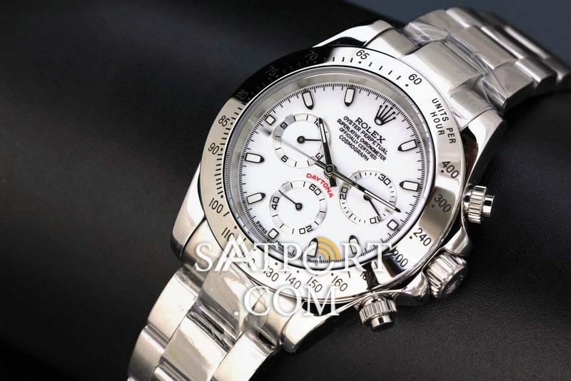 Rolex Daytona Çelik Beyaz Kadran