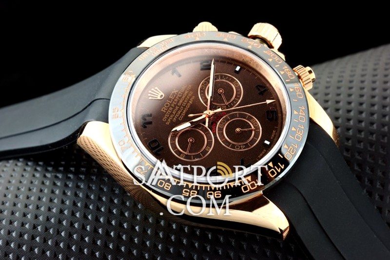 Rolex Daytona Cosmograph Gold Slikon Kordon