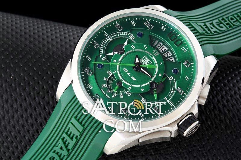 TAG Heuer 100 Mercedes Benz SLS Yeşil