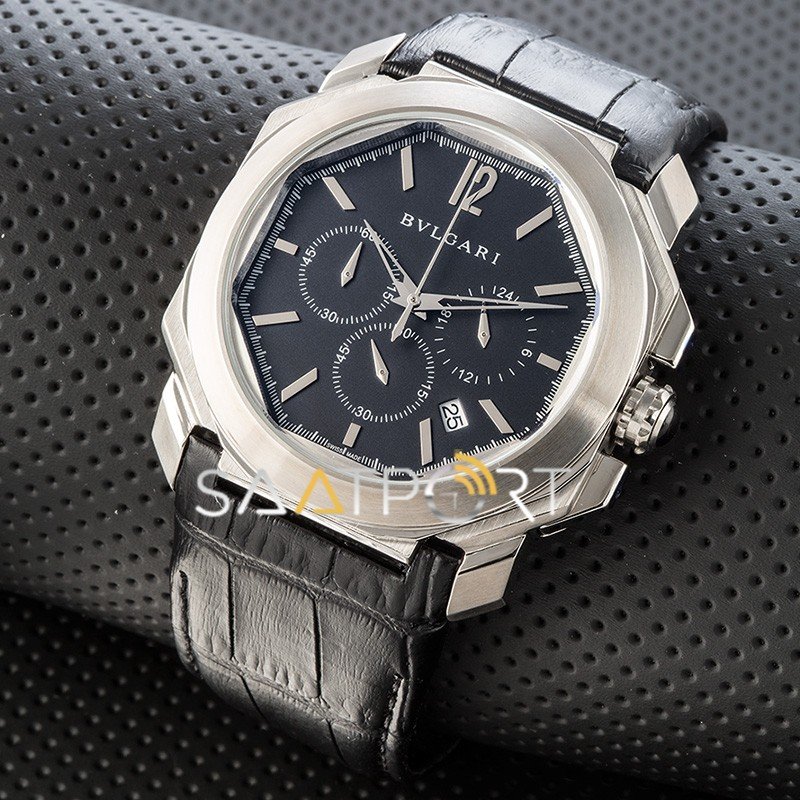 Bulgari Octo Siyah Chronograph