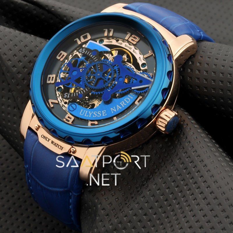 Ulysse Nardin Freak Cruiser Lacivert Gold Skeleton