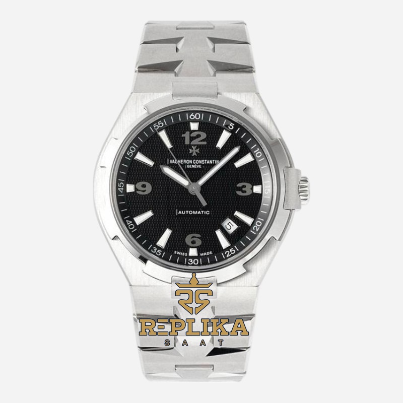 Vacheron Constantine Overseas 47040 Siyah Kadran 42mm Otomatik Super Clone ETA