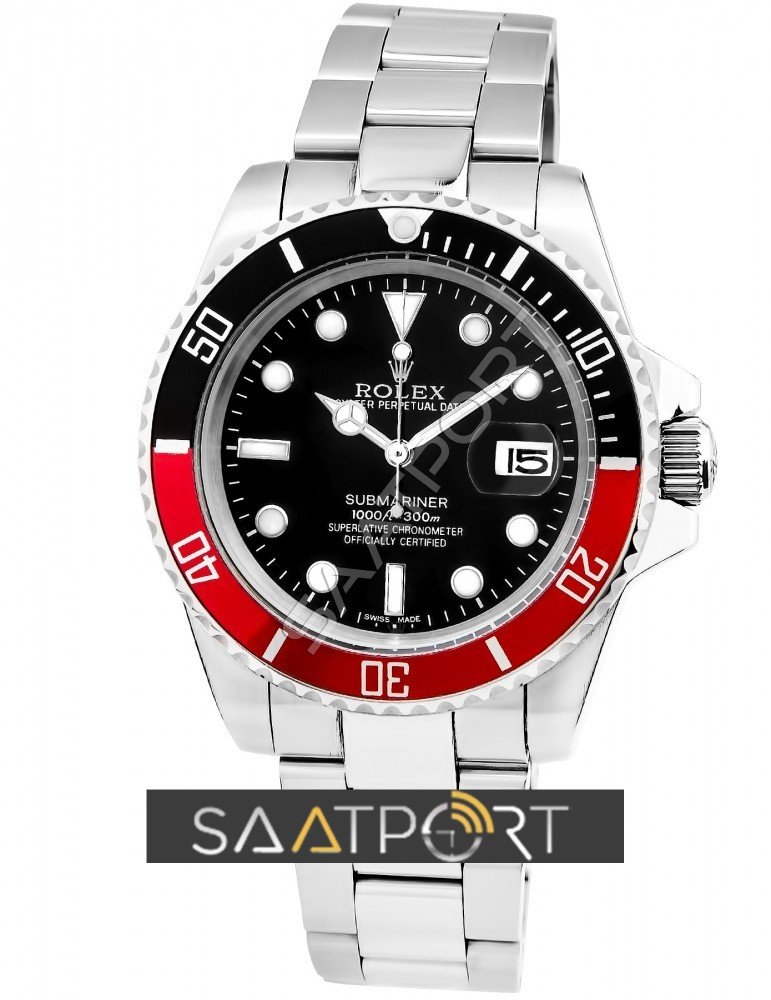 Rolex Submariner Master Pepsi Otomatik