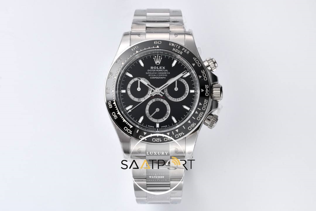 Rolex Daytona 126500 Chronograph 4131 Yeni Mekanizma 40mm Clean F. Super Clone ETA