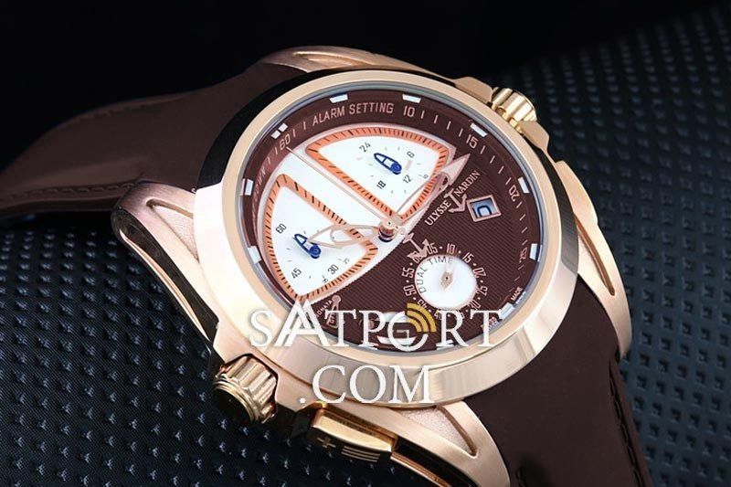 Ulysse Nardin Sonata Chronograph Kahve