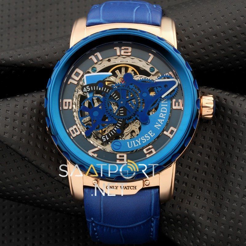 Ulysse Nardin Freak Cruiser Lacivert Gold Skeleton