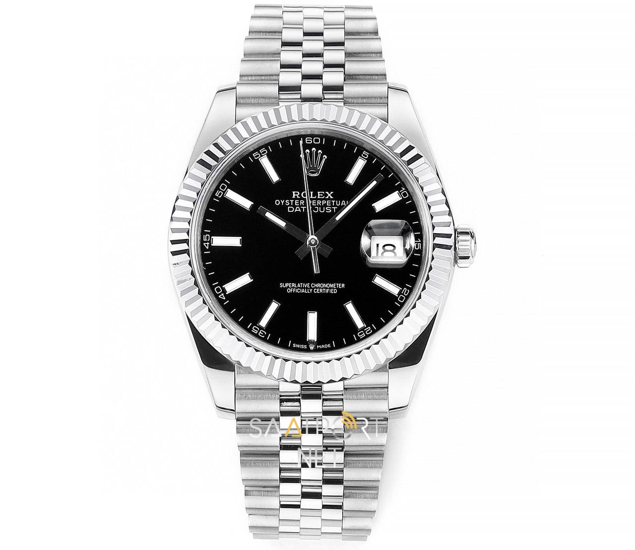 Rolex Datejust 41mm Black Dial Datejust 126334 Super Clone Eta