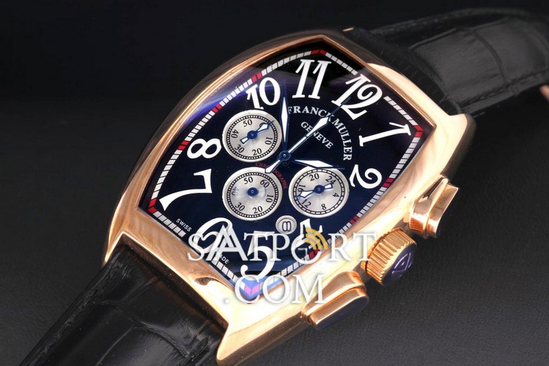 Franck Muller Siyah Gold