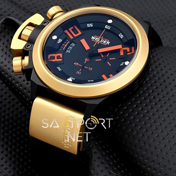 Welder K24 Gold Black Chronograph XI