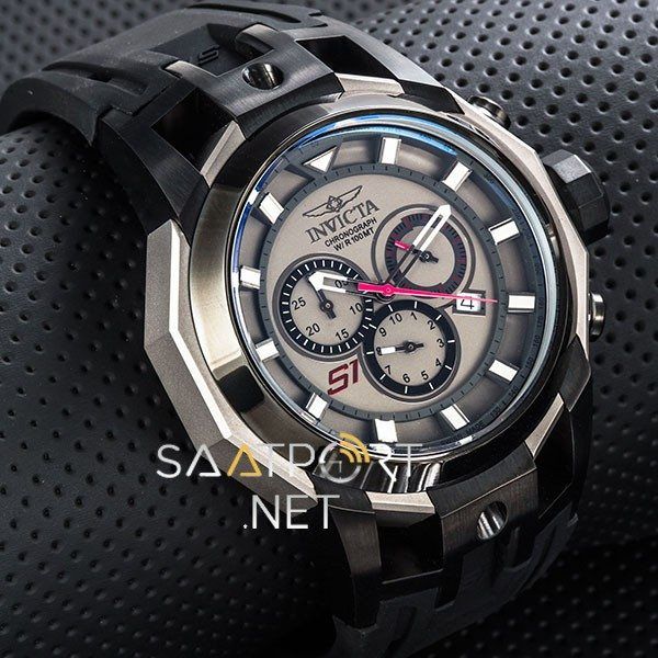 Invicta 16812 S1 Rally Siyah Chronograph