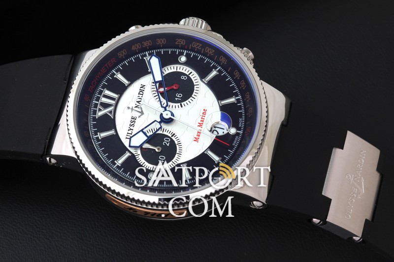 Ulysse Nardin Maxi Marine Bayan Siyah