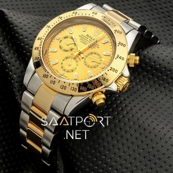 Rolex Daytona Two Tone Sarı Kadran