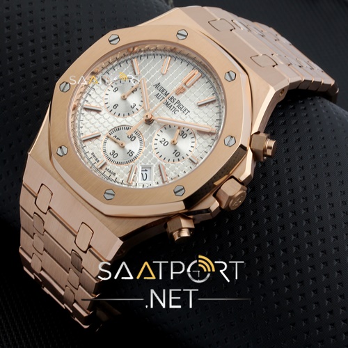 Audemars Piguet Pilli Kronometreli Rose Kasa erkek Modeli