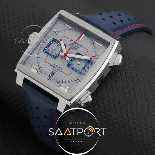 Tag Heuer Monaco Gray Dial Silver Pvd Chronograph