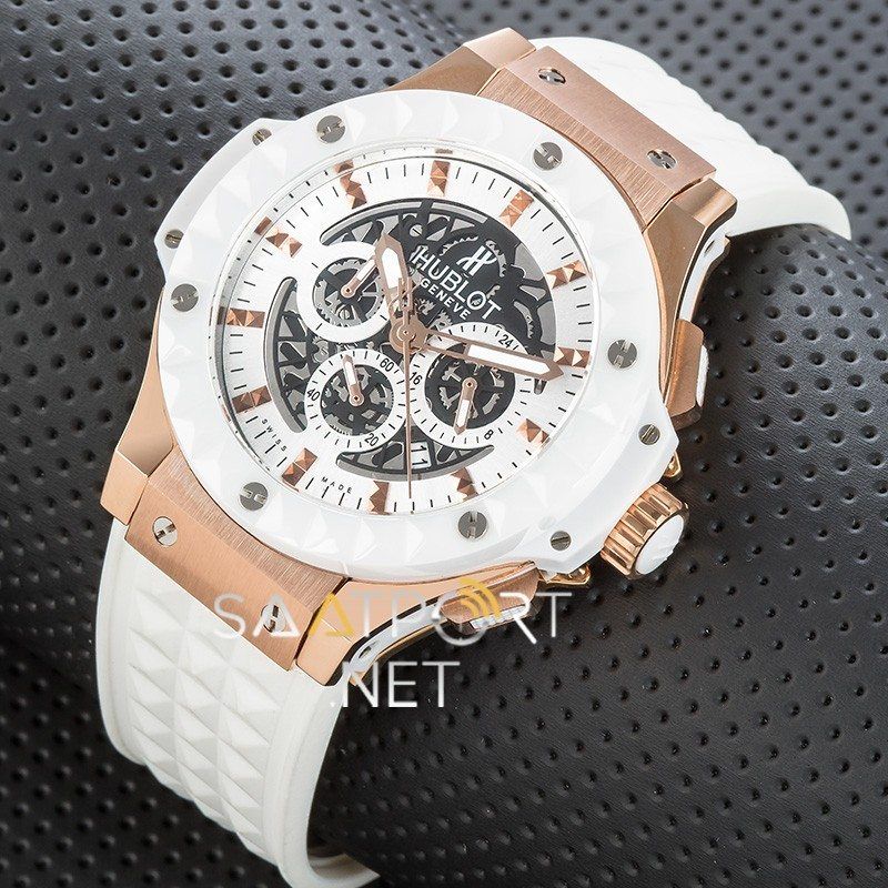 Hublot Aero Bang Depeche Mode Beyaz Seramik