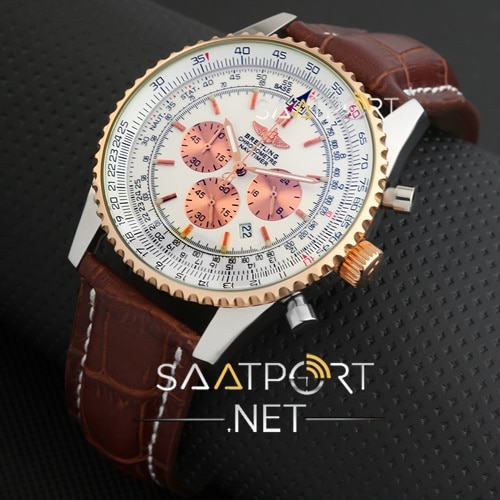 Breitling Navitimer Cosmonaute Gold Two Tone