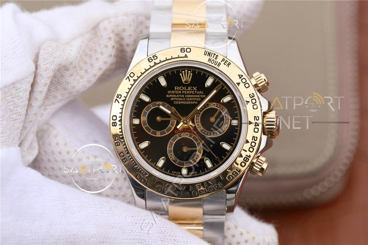 Rolex daytona two tone 116623 Black