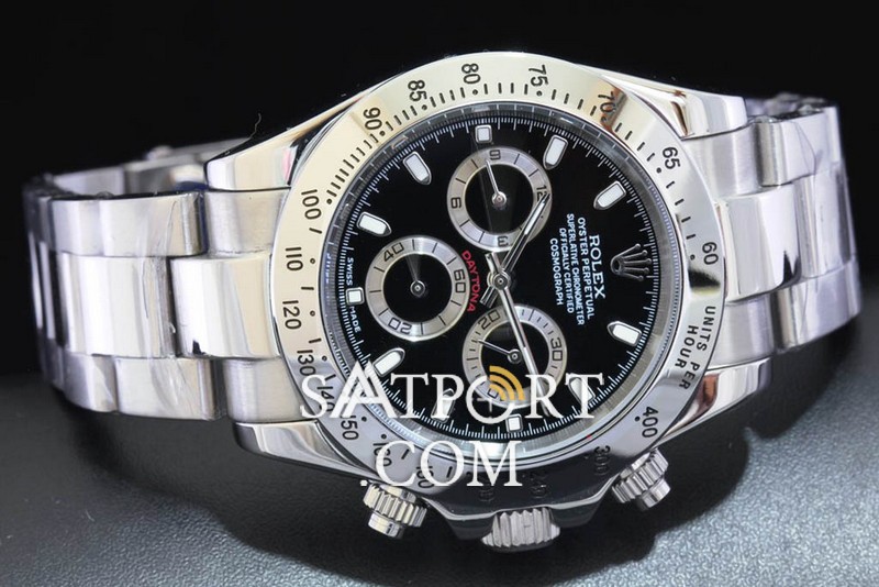 Rolex Daytona Çelik Sİyah Kadran