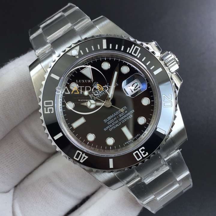 Rolex Submariner 116610 LN Black Ceramic VRF 904L 1-1 VR 3135 SUPER CLON