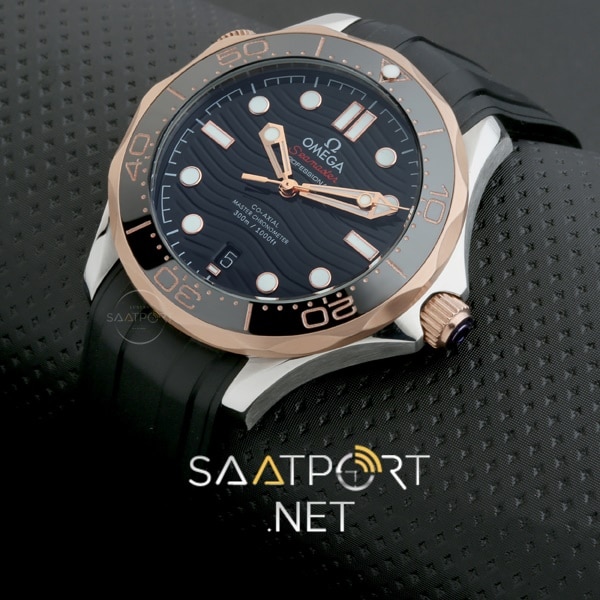 Omega Seamaster Co-Axial Silikon Kordon Otomatik