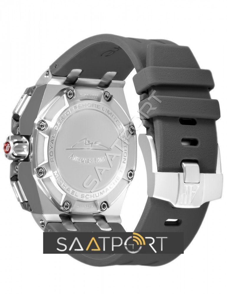 Audemars piguet schumacher Silver Kasa Silikon Kordon