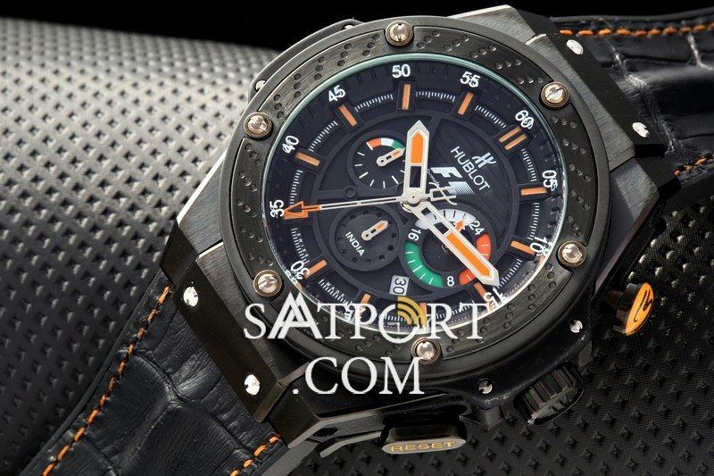 Hublot F1 King İndia Pvd Chronograph