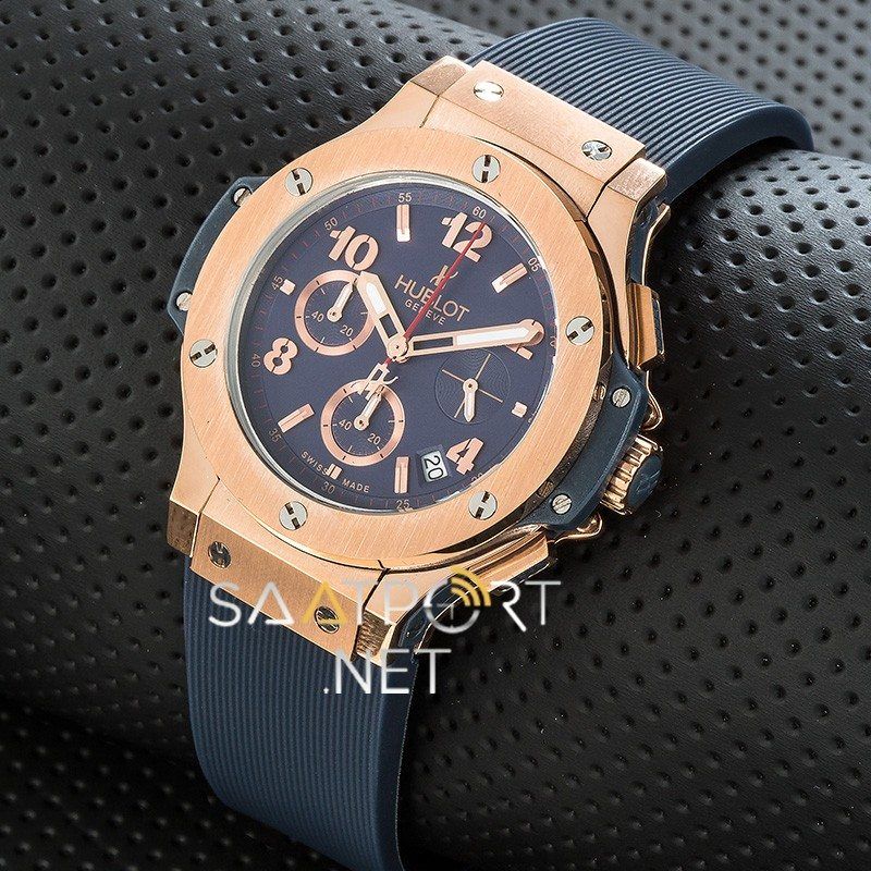 HubLot Big Bang Lacivert Rose Bayan Saati