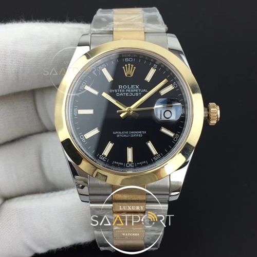 Rolex DateJust 126333 II 41mm GMF Best Edition Wrapped Black Dial Eta Super Clone 3235