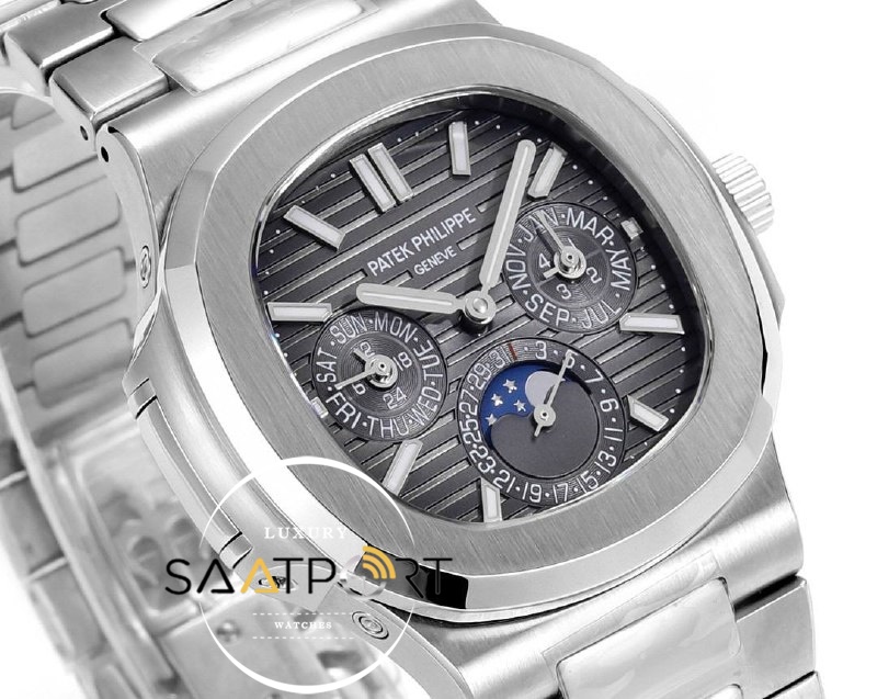 Patek Philippe Nautilus 5740/1G Gray Dial Perpetual Calendar Super Clone ETA