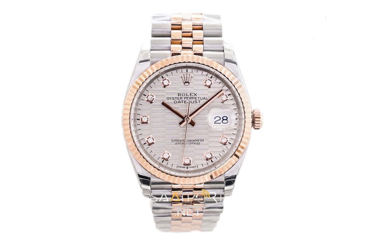 Rolex Datejust 36mm Mother of Pearl Super Clone Eta