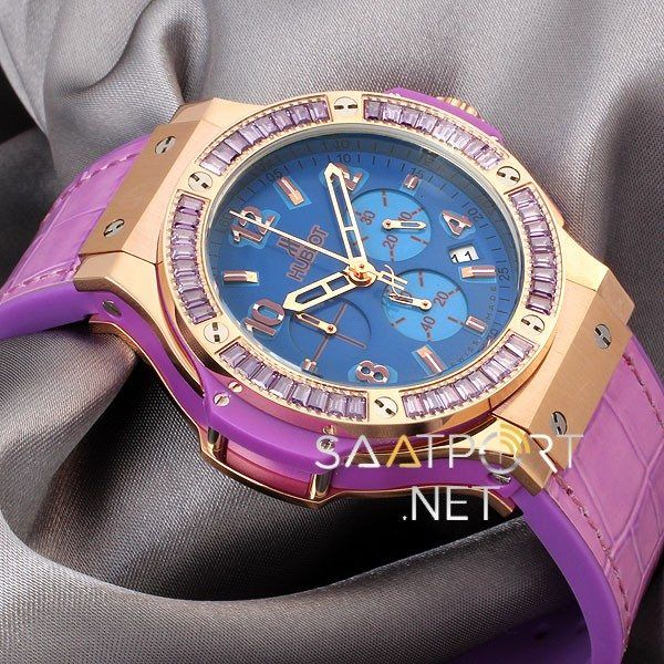 Hublot Big Bang Pop Art Steel Purple Gold