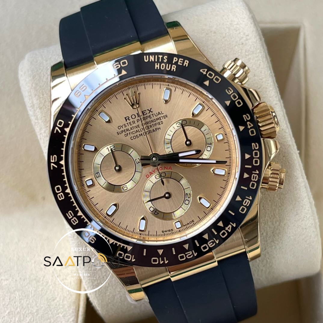 Rolex Daytona 116518LN Gold Dial BT Factory 4130 Eta