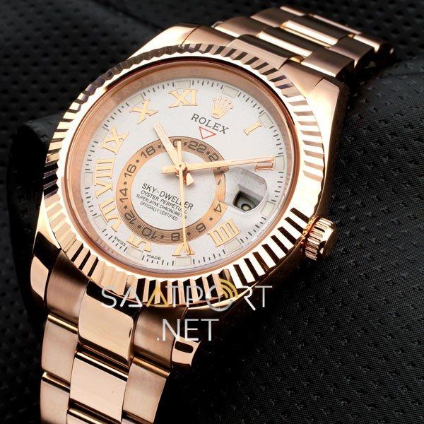 Rolex Sky-Dweller 326935 RoseGold Otomatik II