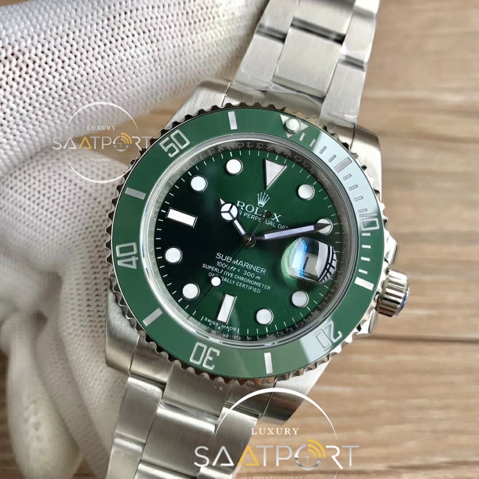 Rolex Submariner 116610 LV Green Ceramic UKF 1-1 904L Swiss Eta 2836