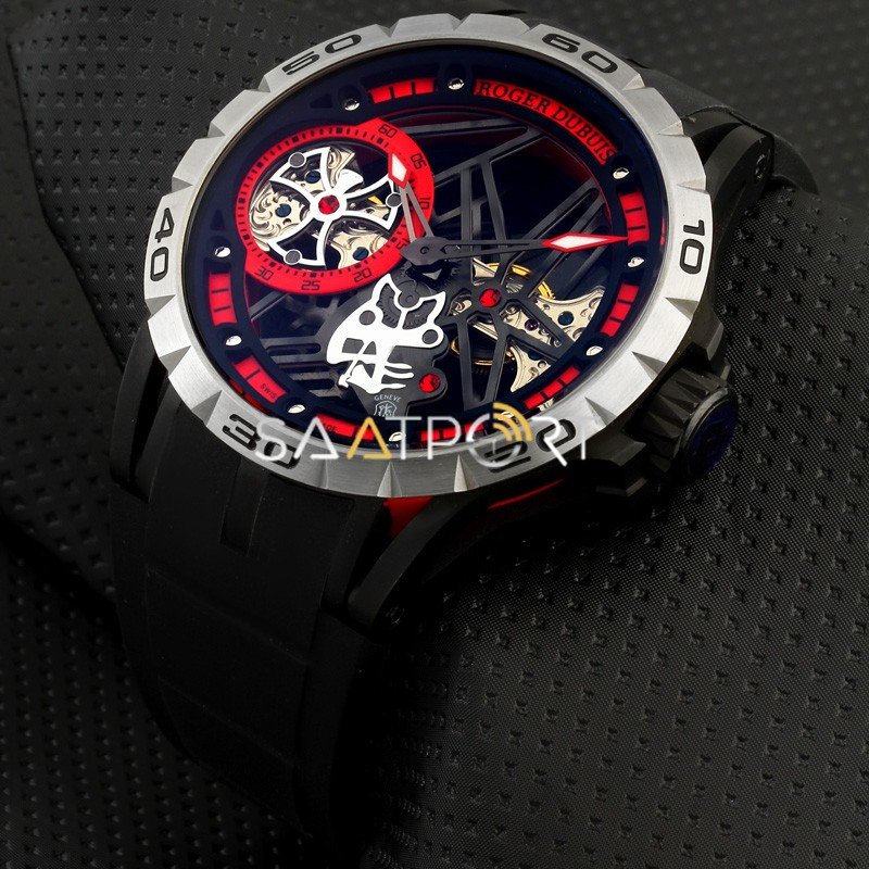 Roger Dubuis Excalibur Skeleton Flying Tourbillon Pvd