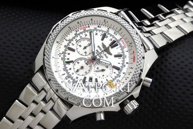 Breitling for Bentley Beyaz Kadran