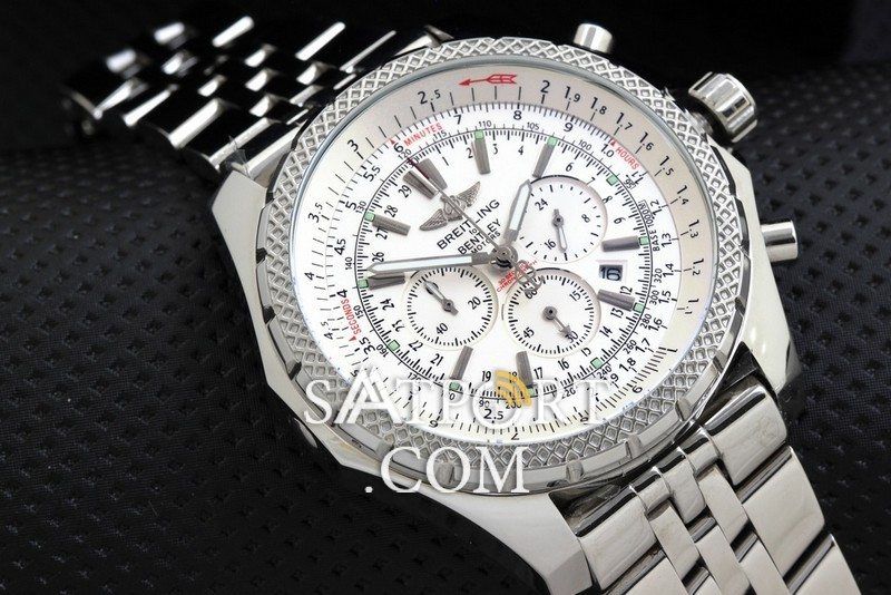 Breitling for Bentley Beyaz Kadran