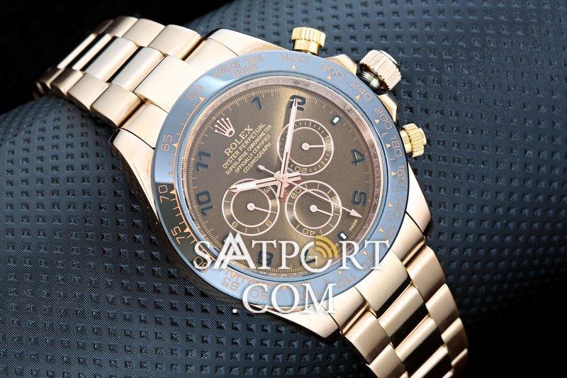 Rolex Daytona Cosmograph Seramik Bezel Rose