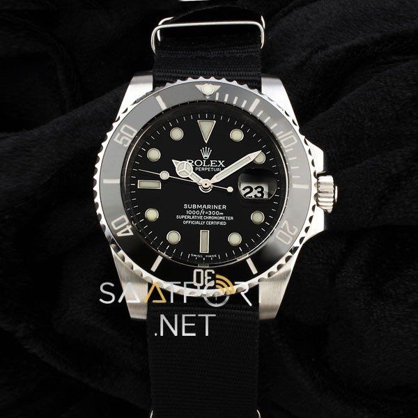 Rolex Submariner Natoband Seramik Bezel