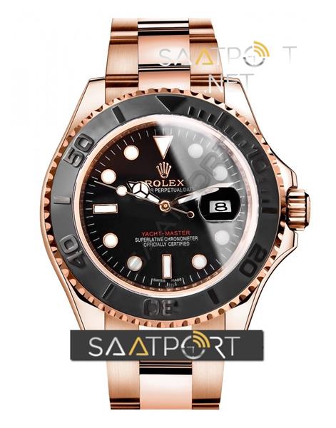 Rolex Yacht master Rose Carbon Bezel