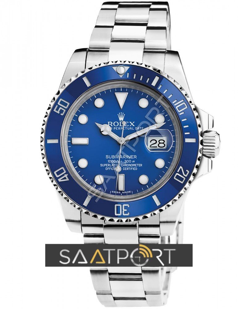 Rolex Submariner Date blue 116619LB ceramic bezel