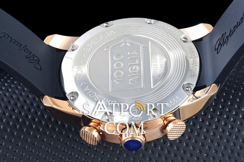 Chopard Mille Miglia GT XL Brescia Gold Lacivert