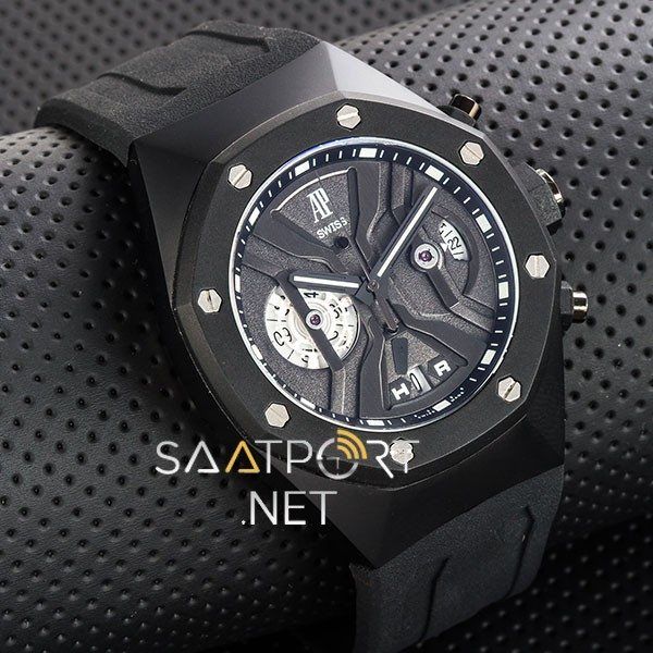 Audemars Piguet Royal Oak GMT Tourbillon Concept Siyah