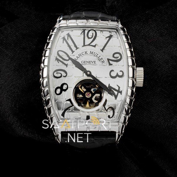 Franck Muller 8880 Curvex Iron Croco Tourbillon