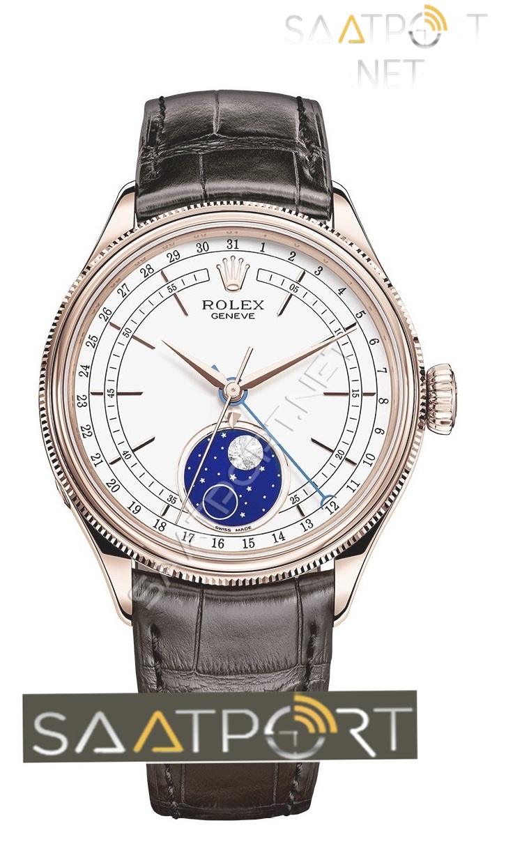 Rolex Cellini Moonphase 50535 Beyaz Kadran