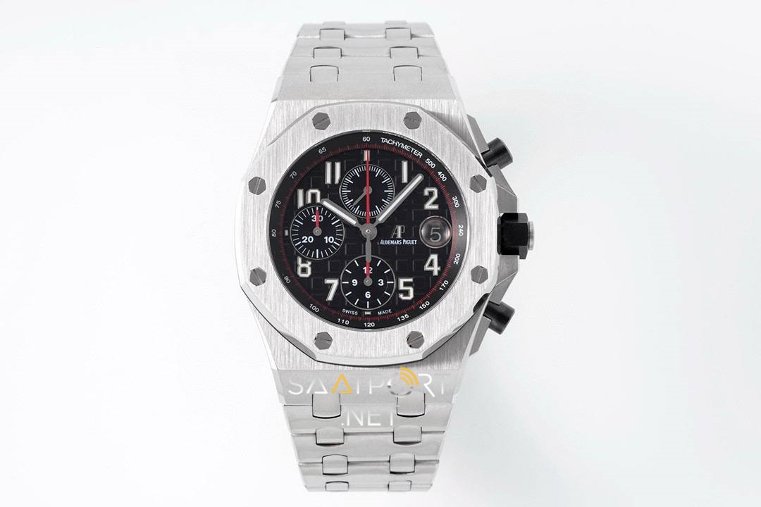 Audemars Piguet  44MM Siyah Kadran  Chronograph Eta Saat