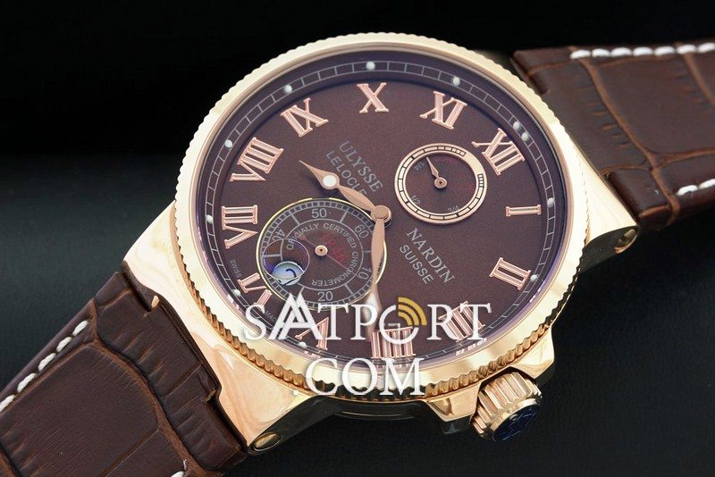 Ulysse Nardin Le Locle Deri Kordon Kahve