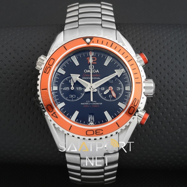 Omega Seamaster Kronometreli Turuncu Seramik Bezel