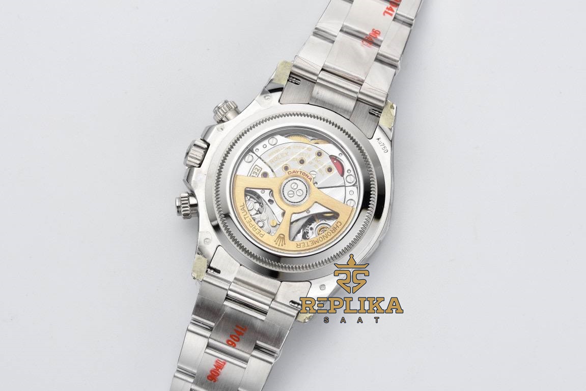 Rolex Daytona Le Mans 126529LN Siyah Kadran Clean Factory 40mm 4132 Super Clone ETA